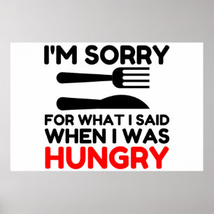 I’m Sorry For What I Said Poster