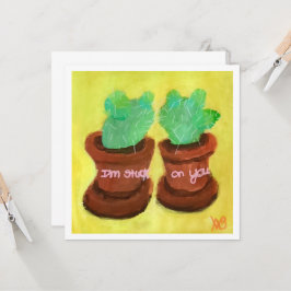 I’m Stuck on You Karte