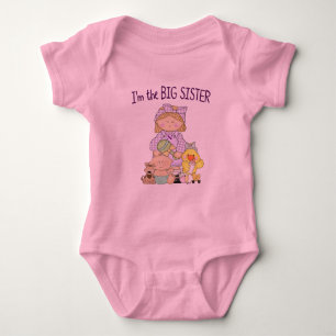 I’m the Big Sister Baby Strampler