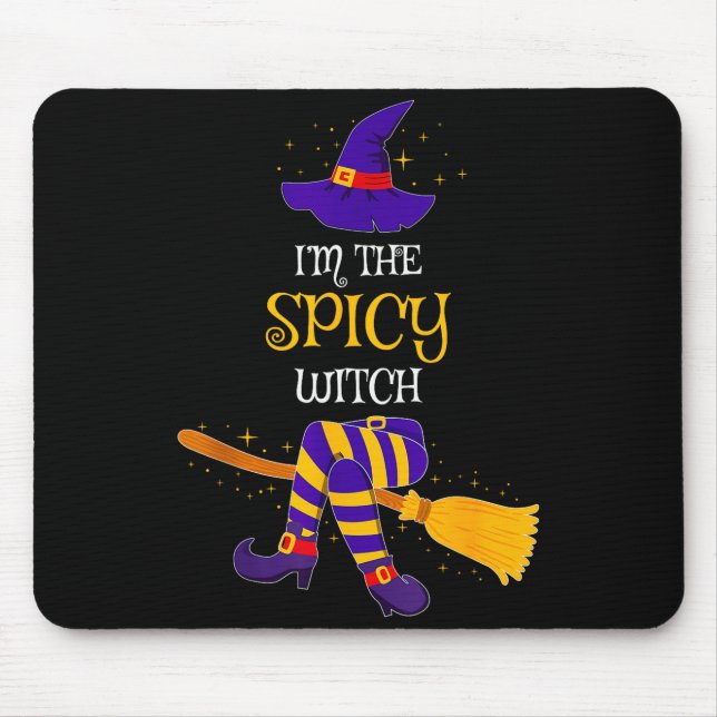 I’m The Scy Witch Family Matching Costume Hallowee Mousepad (Vorne)