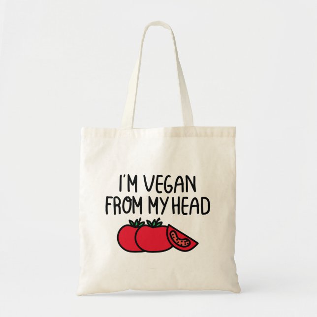 I’m Vegan Tragetasche (Vorne)