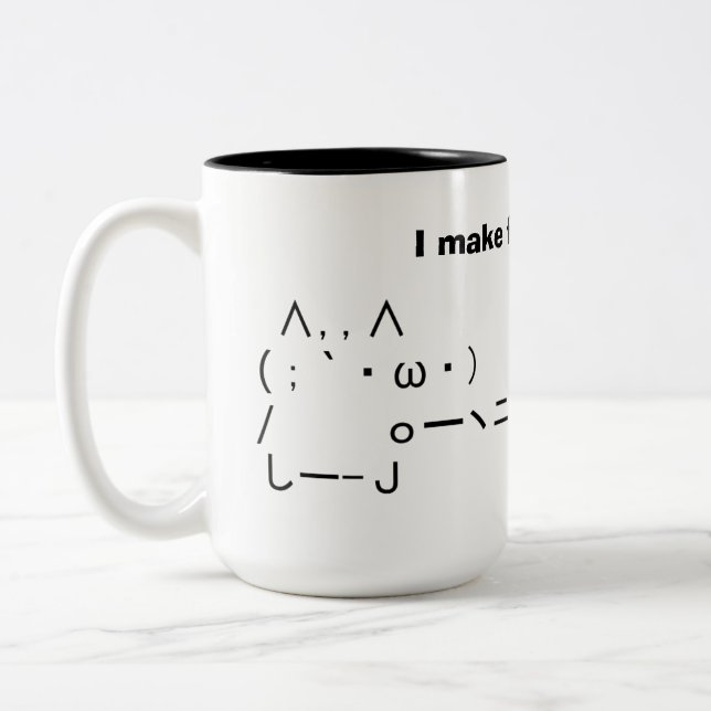 I make fried rice!! zweifarbige tasse (Links)