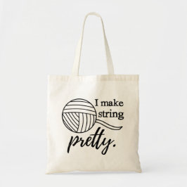 I Make String Hübsch Yarn & Crafts Tragetasche