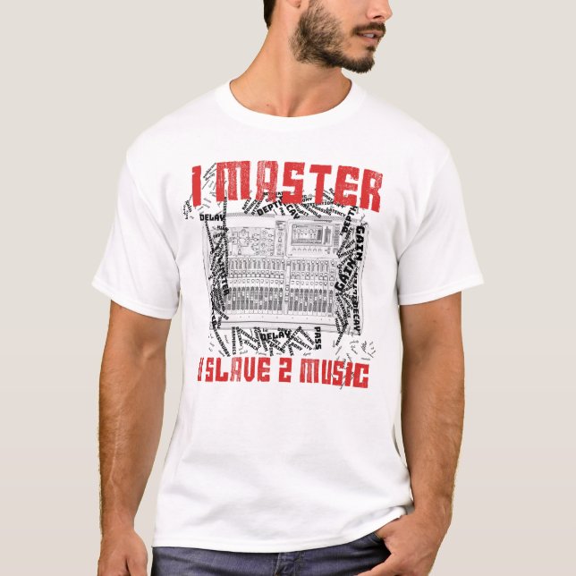 I Master U Slave 2 Music T-Shirt (Vorderseite)