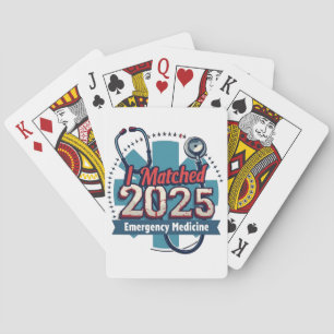I Matched 2025 Emergency Medicine Spielkarten