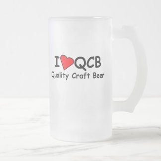 I mattierte Tasse der Liebe-QCB