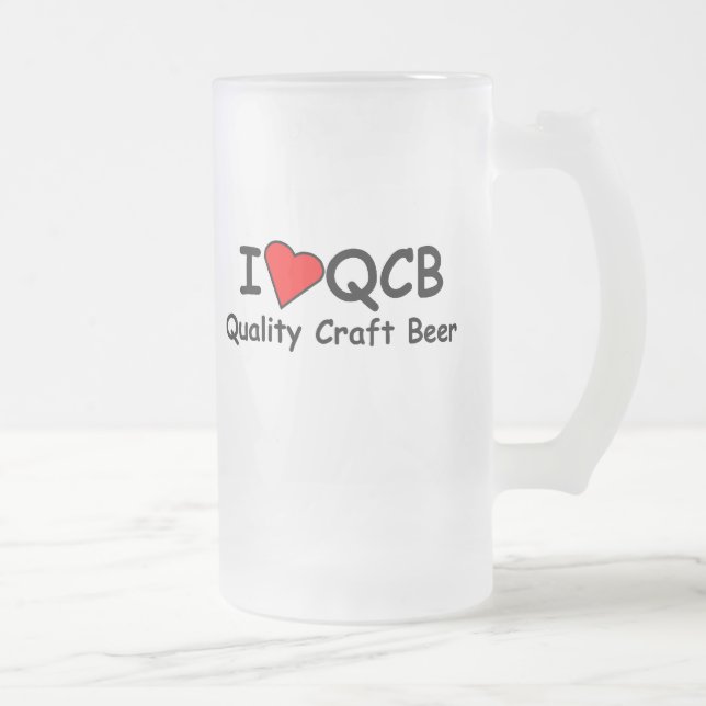 I mattierte Tasse der Liebe-QCB (Rechts)