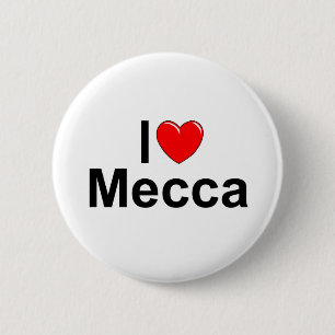 I Mekka der Liebe-(Herz) Button