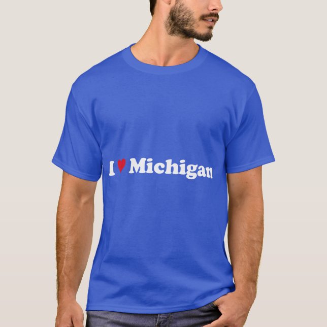 I Michigan T-Shirt (Vorderseite)