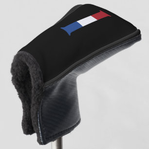I Monogram überlagert sich auf der NLD-Flagge auf  Golf Headcover