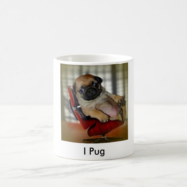 I Mops Kaffeetasse (Mittel)