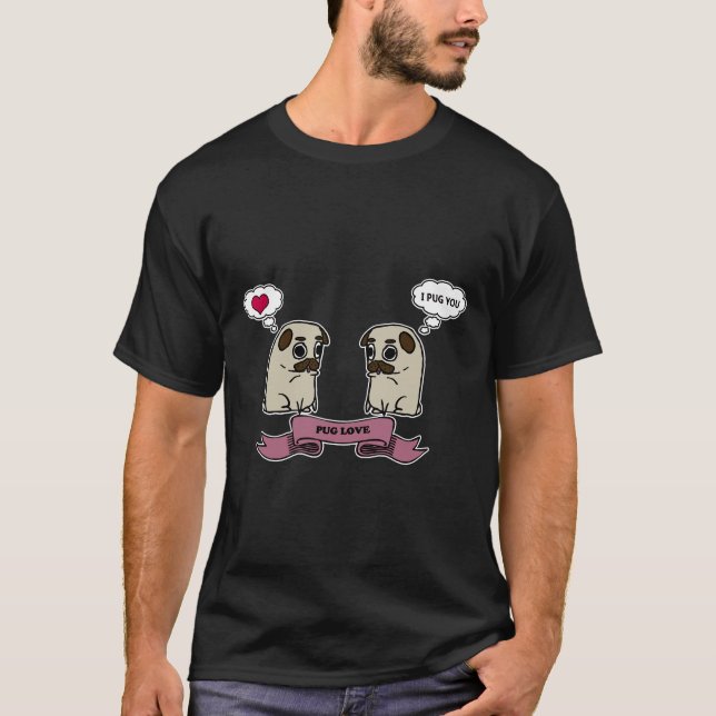 I Mops Sie klassischer T - Shirt 127 (Vorderseite)