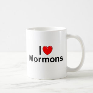 I Mormonen der Liebe-(Herz) Kaffeetasse