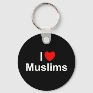I Moslems der Liebe-(Herz) Schlüsselanhänger