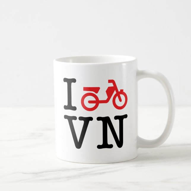 I Motorrad Vietnam Kaffeetasse (Rechts)