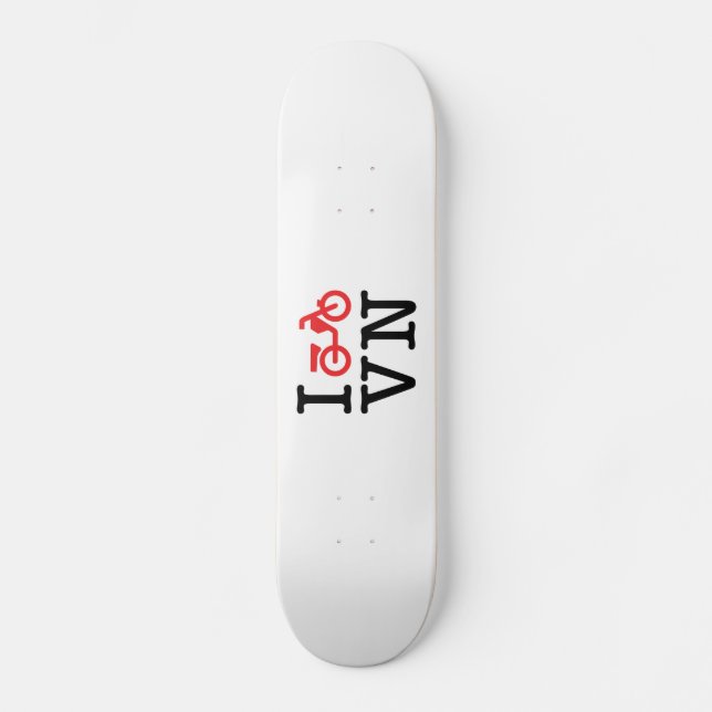 I Motorrad Vietnam Skateboard (Vorderseite)