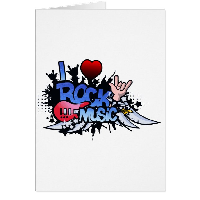 I musique rock de coeur (Devant)