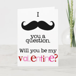 i mustache you a question karte