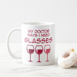 I need glasses kaffeetasse