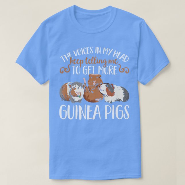 I Need More Guinea Pigs Funny Furry Potato  T-Shirt (Design vorne)