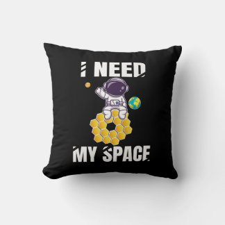 I Need My Space – Simpático astronauta espacial Kissen