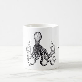 I. Neigung. Sogar. Kraken-Tasse Kaffeetasse