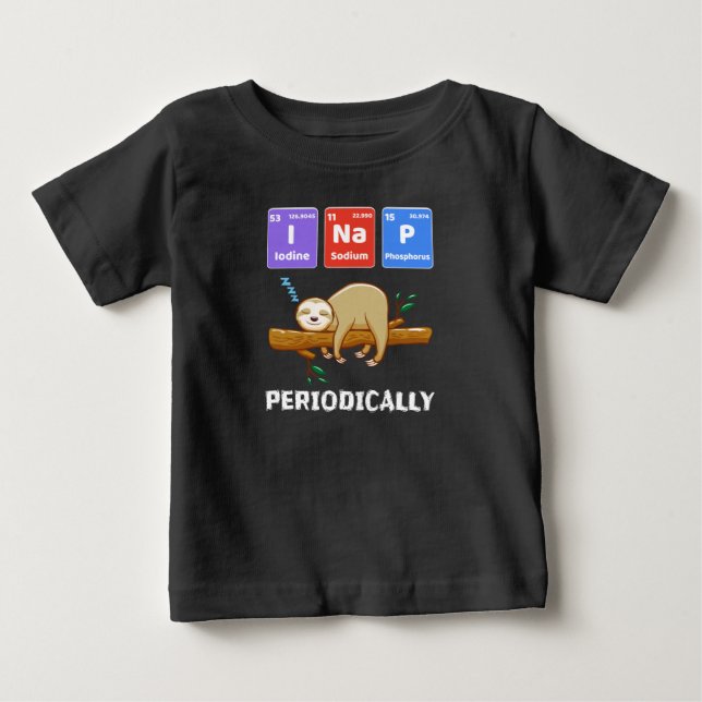i Nickerchen regelmäßig Baby T-shirt (Vorderseite)