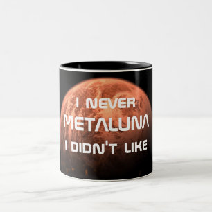 I nie Metaluna, das ich nicht mochte! Zweifarbige Tasse