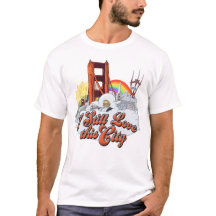I Noch immer Liebe San Francisco T - Shirt Männer