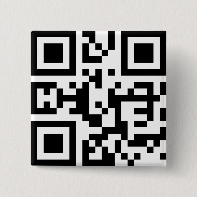 I ❤ NY — QR-Code Button (Vorderseite)