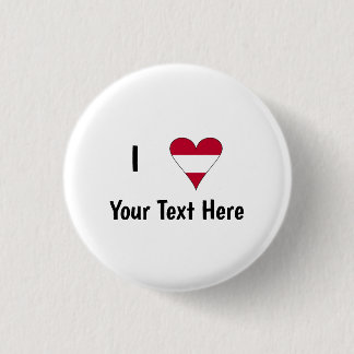 I (Österreichische Liebe für das Herz Österreichs) Button