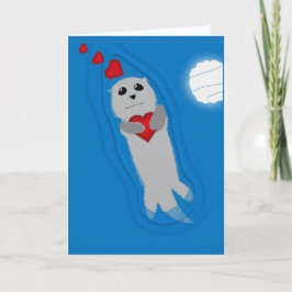 I Otter-ly Adore you Karte