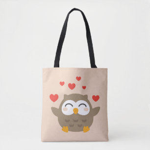 I Owl You Illustration Tasche