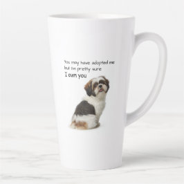 I Own You Shih Tzu Milchtasse