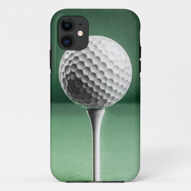 I Phone case mit Golf Ball (Rückseite)