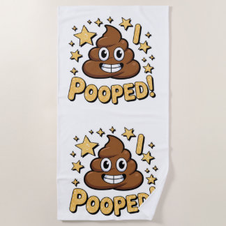 I Pooped Strandtuch