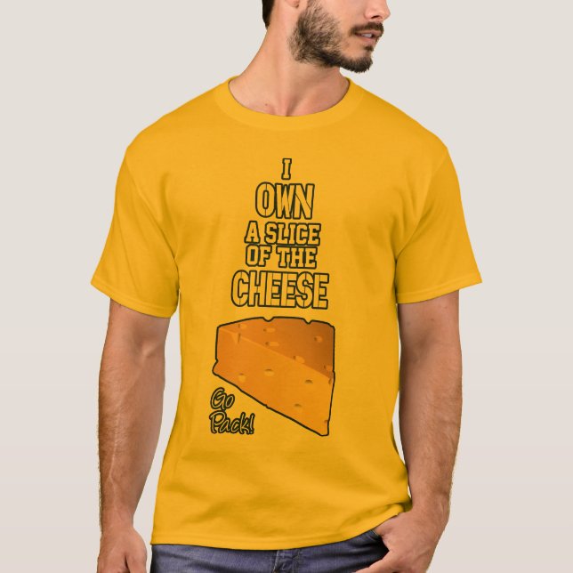 I posséder une tranche du T-shirt de fromage (Devant)