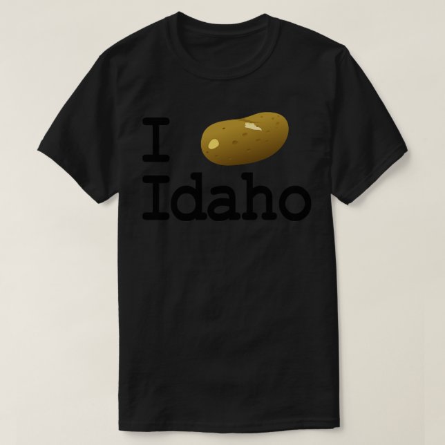I Potato Idaho TShirt (Design vorne)