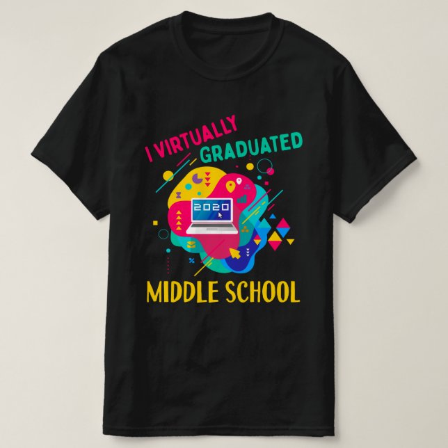 I Praktisch abgeschlossene MIDDLE-SCHULE IM JAHR 2 T-Shirt (Design vorne)