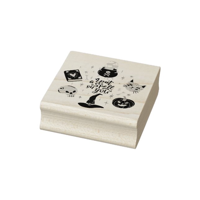 I put a spell on you gummistempel (Stempel)