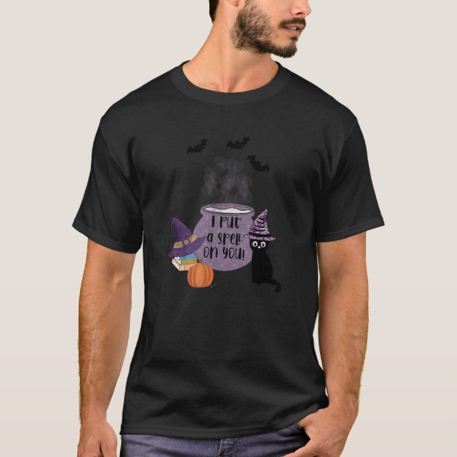 I Put a Spell on You Halloween T-Shirt (Vorderseite)