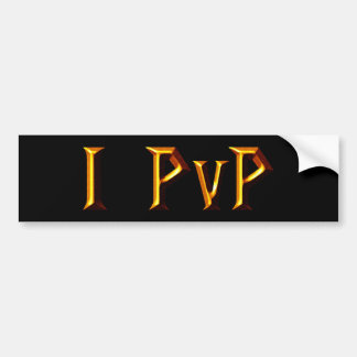 I PvP Autoaufkleber