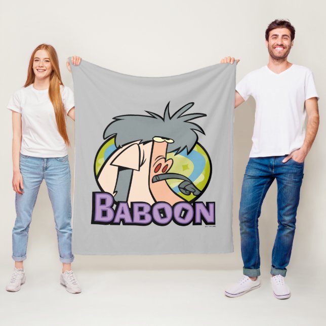 I.R. Baboon Character Abzeichen Fleecedecke (Beispiel)