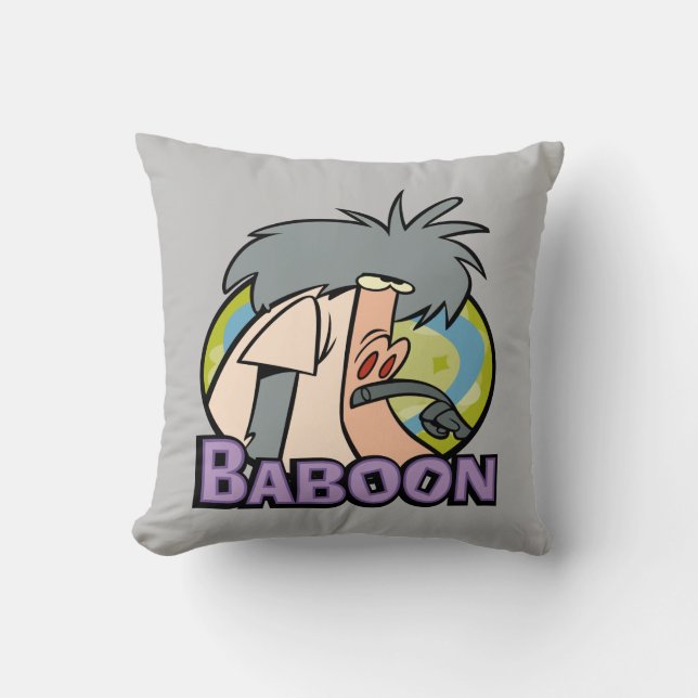 I.R. Baboon Character Abzeichen Kissen (Vorderseite)
