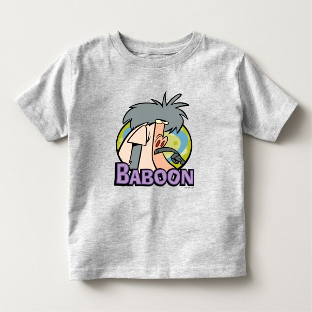 I.R. Baboon Character Abzeichen Kleinkind T-shirt (Vorderseite)