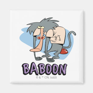 I.R. Baboon Character Graphic Magnet