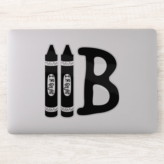 "I R GRUNT" Custom Cut Vinyl Aufkleber (Computer)