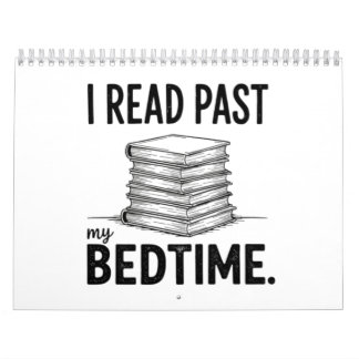 I Read Past My Bedtime – Funny Bookworm Kalender