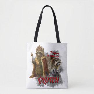 I Refuse To Tolerate Gluten funny meme bag Tasche