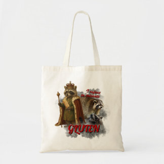 I Refuse To Tolerate Gluten funny meme bag Tragetasche